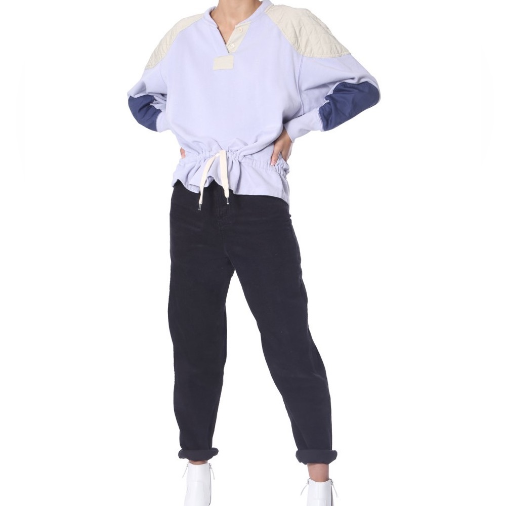 Isabel Marant Etoile Nifen colorblock drawstring sweatshirt, worn once. Size 36.